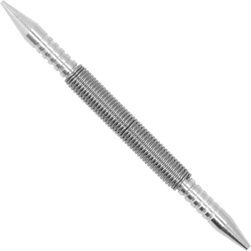 Vista 9 de Set de clavos, doble cabeza de clavo central, perforador pequeño y compacto de metal para carpintería