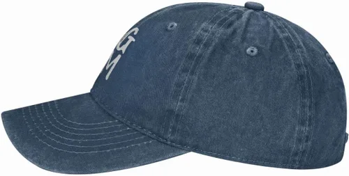 Vista 5 de Splash Brothers - Gorra de béisbol, unisex, diseño vintage, ajustable, de mezclilla de algodón
