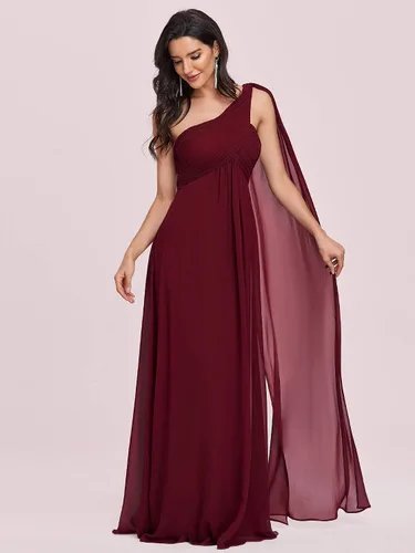 Vista 3 de Ever-Pretty Vestido de noche de un solo hombro para mujer 09816