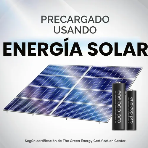 Vista 8 de Eneloop Panasonic K-KJ17K3A4BA Paquete de cargador de batería avanzado con 4 pilas recargables AAA pro Ni-MH de alta capacidad