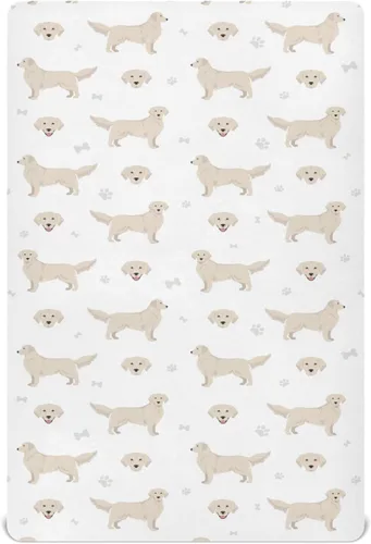 Vista 31 de English Bulldog - Sábanas transpirables para colchón de cuna, suaves y transpirables de 39 x 27 x 5 pulgadas Color: 12