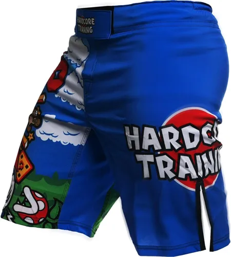 Vista 3 de Hardcore Training Pantalones cortos de lucha para hombre Boxeo MMA Combat BJJ Grappling Fitness Muay Thai Kickboxing No Gi