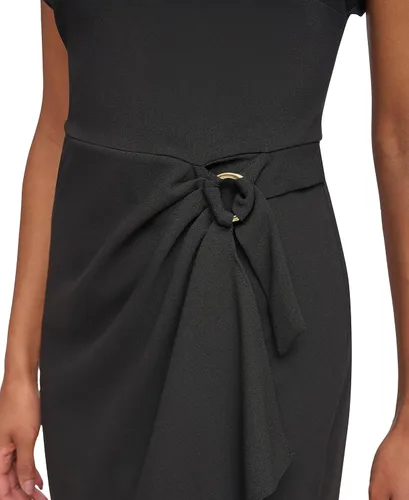 Vista 2 de DKNY Envoltura sintética con mangas voladas para mujer