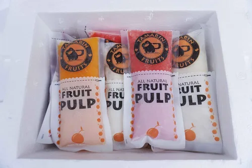 Vista 7 de Tamarin Fruits Pulpa de Fruta Congelada 100% Natural perfecta para Jugos, Cócteles, Licúados, Postres y Horneado, Sin Azúcar Agregada, Sin Gluten