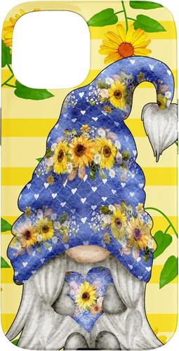 Vista 6 de Love for Garden Mom Spring and Summer Women Sunflower Gnome Case for iPhone 17