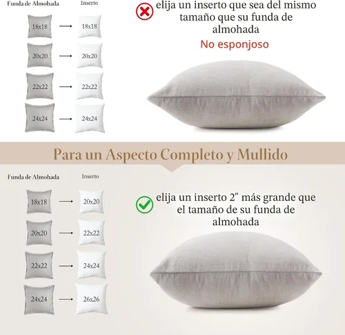 Vista 5 de puredown® Relleno de almohada de 18 x 18 pulgadas, relleno de plumas