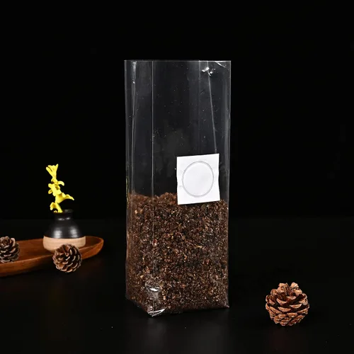 Vista 7 de Bolsas de cultivo de hongos R con filtro de 0.5 micrones de polipropileno de 3 mil para sustrato autoclave cultivo de hongos 8 x 5 x 19 pulgadas, 30