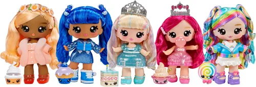 Vista 5 de Yummiland Muñeca grande + Lipgloss Mascota - Melocotón