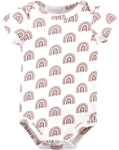 Vista 286 de Hudson Baby baby-girls Cotton Bodysuits 3-pack