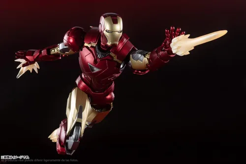 Vista 5 de TAMASHII NATIONS - Iron Man - Iron Man Mark 6 (La Saga del Infinito) Figura de acción S.H.Figuarts