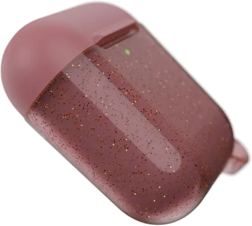Vista 3 de OtterBox 77-65504 para Apple AirPods (1ª y 2ª generación), elegante funda protectora, serie Ispra - Rosa Rosado