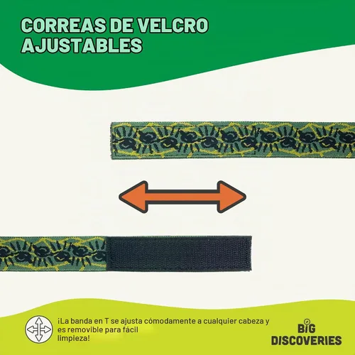 Vista 8 de Dinobryte linterna LED para cabeza