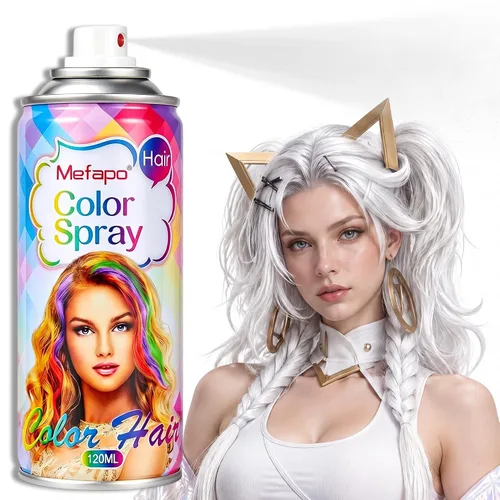 Vista 14 de Spray de color rojo para el cabello temporal para niños, mujeres y hombres