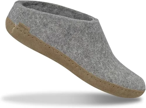 Vista 2 de Pantuflas modelo B para mujer, gris