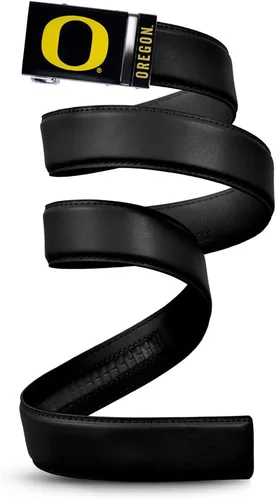 Vista 33 de Mission Belt Con licencia oficial de la NC Alabama Crimson Tide Crimson Tide (Cuero Negro)