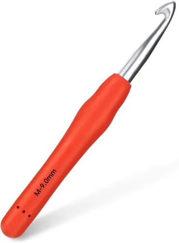 Vista 19 de SHWAKK Gancho de ganchillo pequeño, gancho ergonómico de encaje de 0.020 in, agujas de ganchillo pequeñas para manos artríticas, agujas de tejer