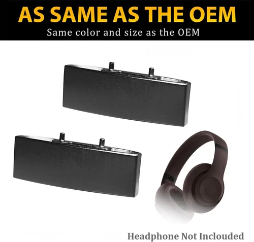 Vista 3 de Studio Pro Kit de reparación y reemplazo de bisagra para auriculares inalámbricos Beats Studio Pro (modelo A2924), piezas de metal, accesorios