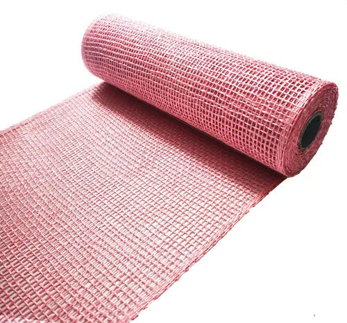 Vista 8 de Malla de arpillera de poliéster de 10 pulgadas de malla Deco de 10 pulgadas Rolls Liquidación de arpillera 5 yardas (negro)