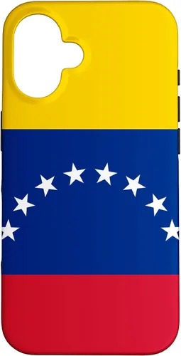 Vista 28 de Funda con la bandera de Venezuela para iPhone 14
