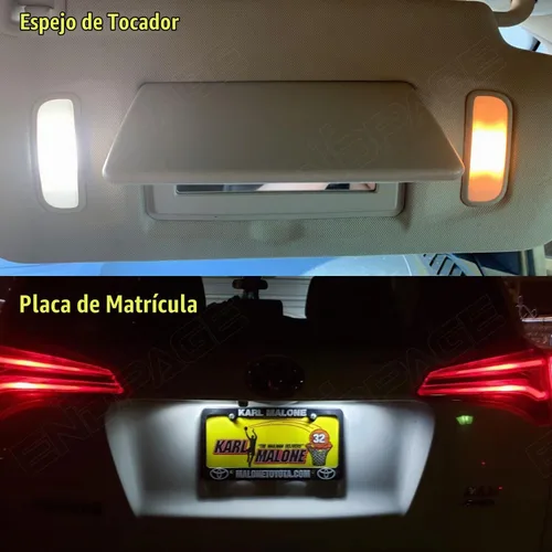 Vista 6 de Kit de 11 luces LED interiores Equinox para Chevrolet Chevy Equinox 2010 2011 2012 2013 2014 2015 2016 2017 blanco 6000K paquete de iluminación LED