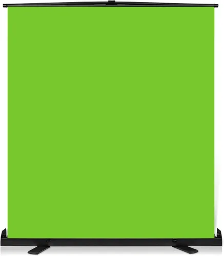 Vista 11 de Yesker Telón de fondo Chromakey de 5 x 6.5 pies, pantalla de fondo 2 en 1 verde y azul, telón de fondo plegable para fotografía