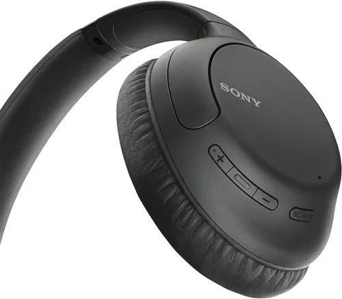 Vista 6 de Sony Auriculares con cancelación de ruido WHCH710N: Auriculares inalámbricos Bluetooth sobre la oreja con micrófono para llamadas telefónicas