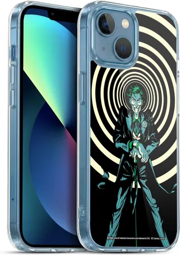 Vista 104 de Head Case Designs Funda de gel suave con licencia oficial de The Joker DC Comics Arkham Asylum Character Art compatible con Apple iPhone 7