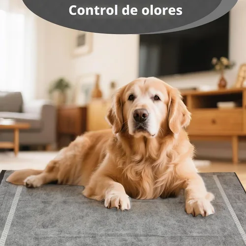 Vista 6 de Almohadillas de orina con infusión de carbón para perros y gatos, 30 unidades, XL, 28 x 34 pulgadas 6 capas, control de olores, almohadillas