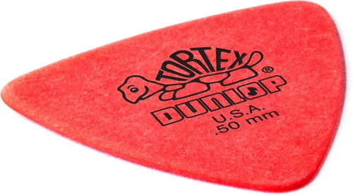 Vista 2 de Jim Dunlop Tortex Triangle Pick .50MM - Paquete de 6