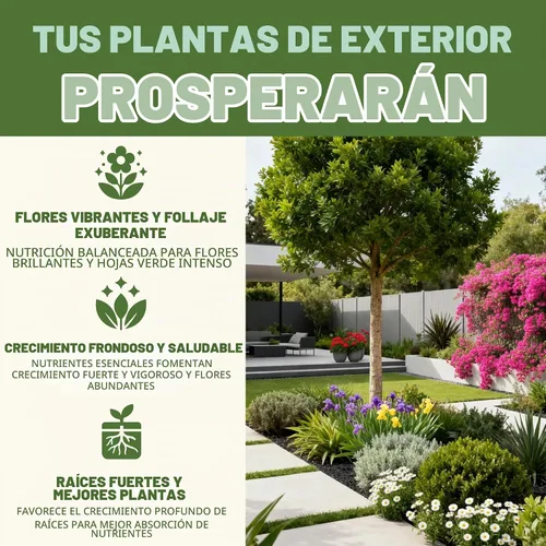 Vista 2 de Alimentos para plantas al aire libre, fertilizante líquido para plantas