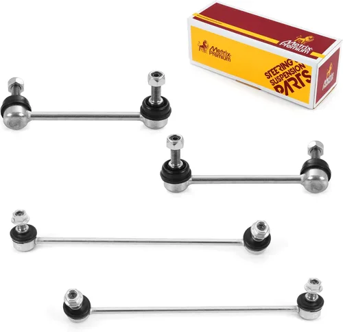 Vista 67 de Metrix Premium Chassis Parts - Kit de 4 piezas de barra estabilizadora delantera y trasera con enlace de extremo de barra estabilizadora para Ford