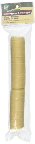 Vista 10 de LEM Products tripa artificial ahumada comestible a base de colágeno, 19mm