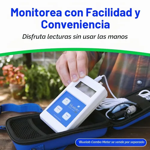 Vista 3 de Estuche de transporte Bluelab METCARRYCASE para medidores Bluelab utilizados en sistemas hidropónicos y cultivo de plantas
