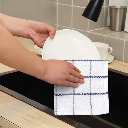 Vista 5 de Amour Infini paños de cocina y repasadores, 100 % algodón, muy absorbentes, se pueden lavar a máquina