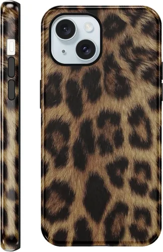 Vista 83 de Funda de teléfono con estampado de guepardo para iPhone 7/8/SE 2020/2022 de 4.7 pulgadas, funda de lujo con diseño de leopardo marrón coqueta a