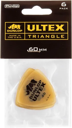 Vista 8 de Jim Dunlop Púas triangulares Ultex® 1.0MM - Paquete de 6