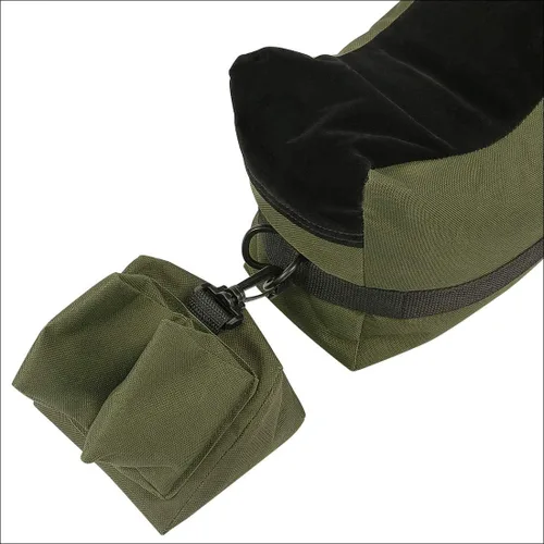 Vista 4 de Twod Bolsas de Descanso para Tiro Exterior - Apoyo de Banco para Deportes de Tiro con Soportes de Sacos de Arena Delantero y Trasero para Tiro