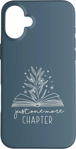 Vista 23 de Just One More Chapter - Carcasa para iPhone 17 (azul pizarra)