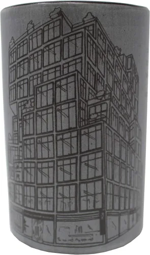 Vista 2 de Starbucks Reserve Roastery New York - Taza de cerámica, 10 onzas (gris cemento)