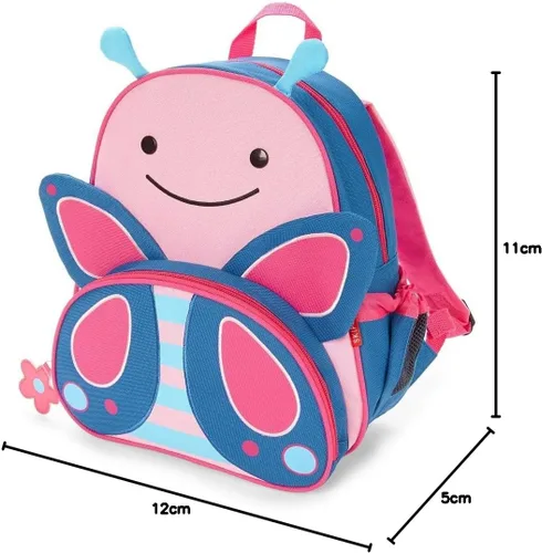 Vista 15 de Skip Hop - Mochila para preescolar, colección Zoo, para niños pequeños de 3 a 4 años, diseño de llama