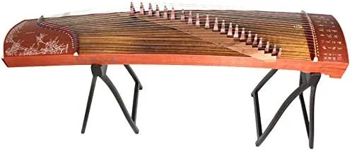 Vista 3 de Dunhuang 689E Bambú Guzheng