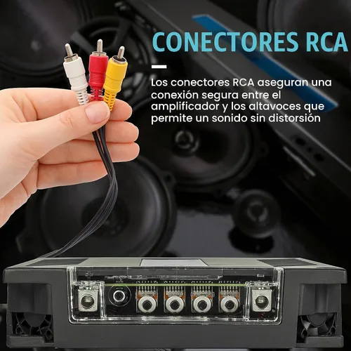 Vista 6 de Banda Ice X 3001-1 Canal 3000 Watts RMS 1 Ohm Amplificador para Coche