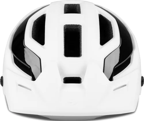 Vista 3 de Sweet Protection Trailblazer MIPS - Casco de ciclismo avanzado con visera ajustable, tecnología de carcasa variable y ventilación superior Blanco