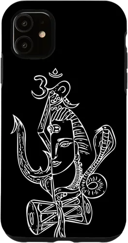 Vista 8 de Lord Shiva Hindu God Spiritual Yogi Inspirational Yoga Case for iPhone 17