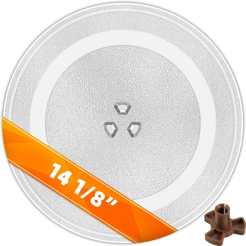 Vista 9 de Reemplazo de platos giratorios de microondas de 10 pulgadas, placa de vidrio para microondas compatible con Whirlpool, la pieza de repuesto exacta