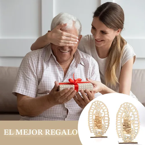 Vista 5 de 12 Piezas De Centros De Mesa De Madera Para Bautizo, Centros De Mesa Para Bautizo Bodas Decoraciones, Mi Primera Comunión Decoraciones, Decoraciones