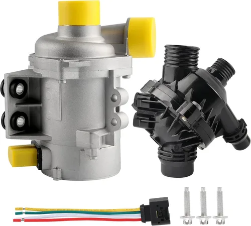 Vista 23 de Bomba de agua de motor eléctrico compatible con BMW 328i 528i X3, X5 428i 228i X1 X4 Z4 2012-2017 228i/328i/428i/528i xDrive, bomba de refrigerante
