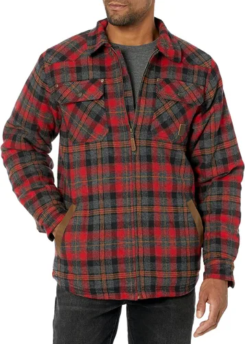 Vista 3 de Legendary Whitetails Men's Tough as Buck Sherpa Lined Flannel Shirt Jacket