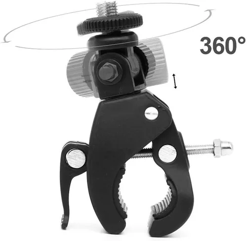 Vista 3 de trípode con abrazadera grande para cámara para monitor LCD de pared, cámara DSLR y DV