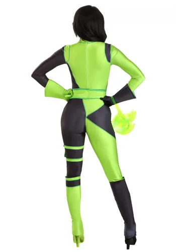 Vista 2 de Disfraz Auténtico de Shego de Disney Kim Possible para Mujer Multicolor